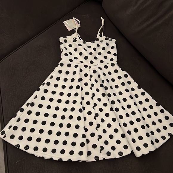 NWT Missguided Polka Dot Dress Size 0 - Picture 4 of 5